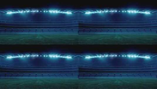 体育场亮灯科技线条高清在线视频素材下载