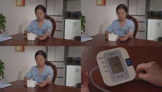 检测血压高清在线视频素材下载