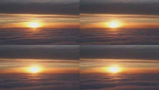 日出 太阳 晨光 日出 云海 云层 云雾高清在线视频素材下载