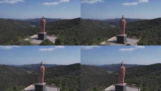 南太行山景色高清在线视频素材下载