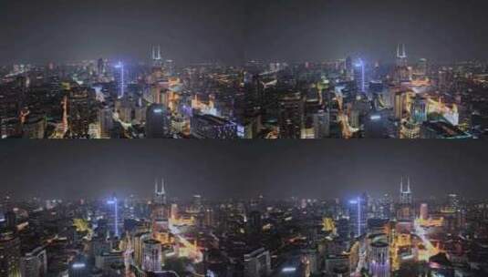 申城夜景0014高清在线视频素材下载