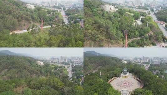 城市高空俯瞰全景图高清在线视频素材下载