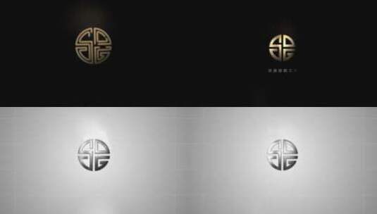 logo落版高清AE视频素材下载