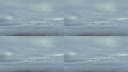 山峰云雾缭绕雨天多云天气高清在线视频素材下载
