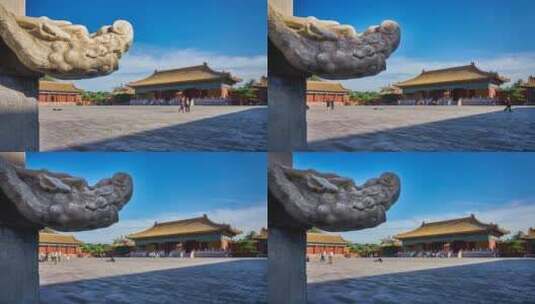 北京太庙延时延时摄影-2高清在线视频素材下载