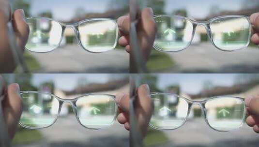 智能眼镜高清在线视频素材下载