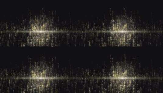 金色粒子高清在线视频素材下载