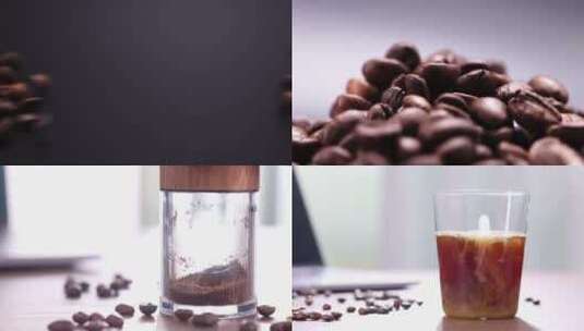 咖啡豆视频素材高清在线视频素材下载