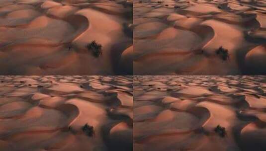 航拍质感沙漠纹理高清在线视频素材下载
