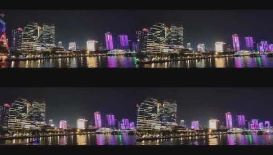 解放桥夜景高清在线视频素材下载