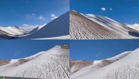 西藏雪山风景高清在线视频素材下载