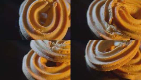 饼干曲奇甜点美食 (48)高清在线视频素材下载