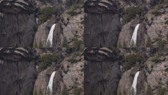 公园里的瀑布景观高清在线视频素材下载