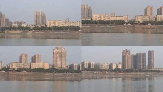 湖南衡阳湘江城市风光高清在线视频素材下载