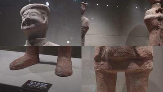 【镜头合集】古董文物陶俑人像石像 ~高清在线视频素材下载