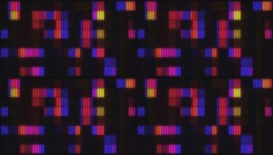 彩色灯光闪烁高清在线视频素材下载