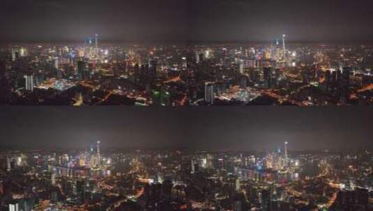 上海黄浦江夜景全景高清在线视频素材下载