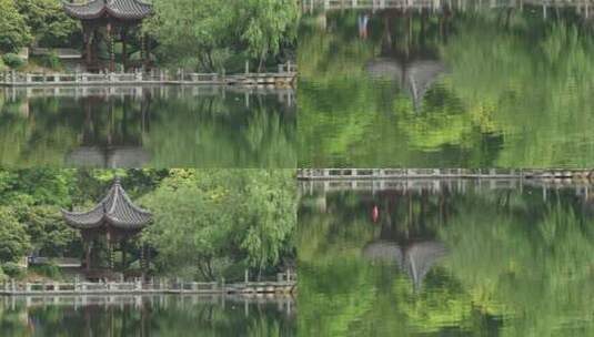 杭州拱墅区2021年半山夏天湖景 (01)高清在线视频素材下载
