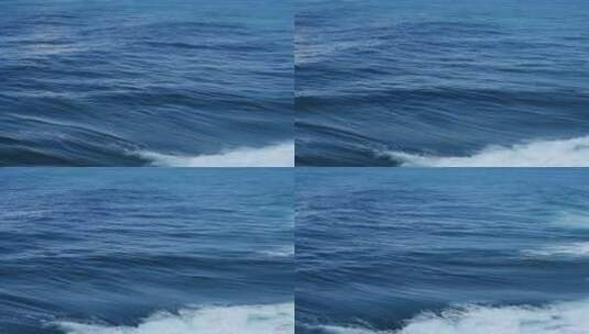 波涛汹涌的海面-慢镜头高清在线视频素材下载