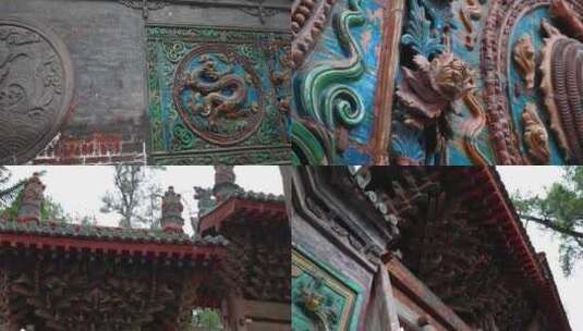寺庙寺院祈福禅修禅意风景意境古建筑素材高清在线视频素材下载