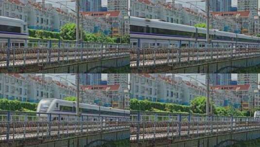 【正版素材】高铁和谐号列车高清在线视频素材下载