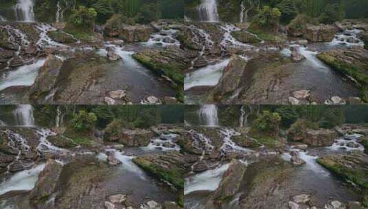 大自然瀑布溪流高清在线视频素材下载