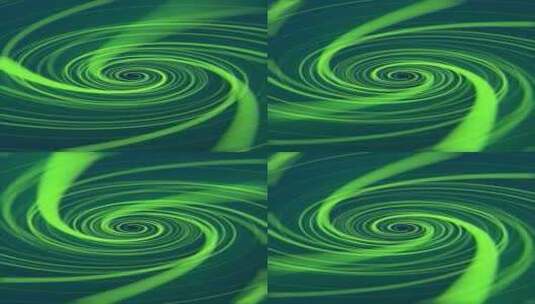 垂直视频-绿色霓虹灯螺旋抽象背景高清在线视频素材下载