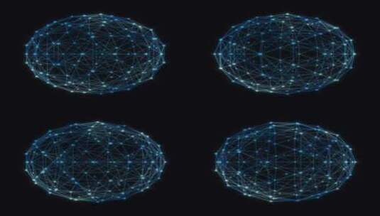 科技球体-带通道高清在线视频素材下载