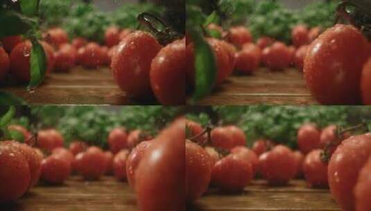 多汁的西红柿高清在线视频素材下载