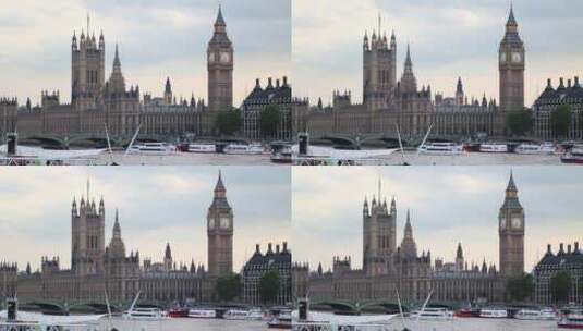 伦敦议会大厦高清在线视频素材下载