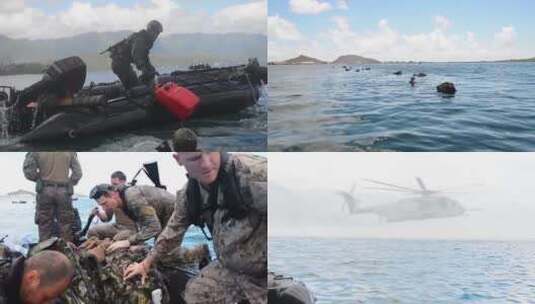 海军海豹突击队高清在线视频素材下载