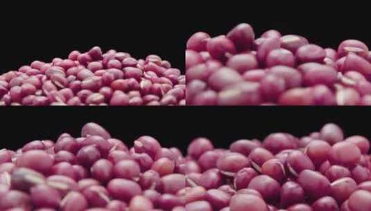 红豆产品特写实拍高清在线视频素材下载
