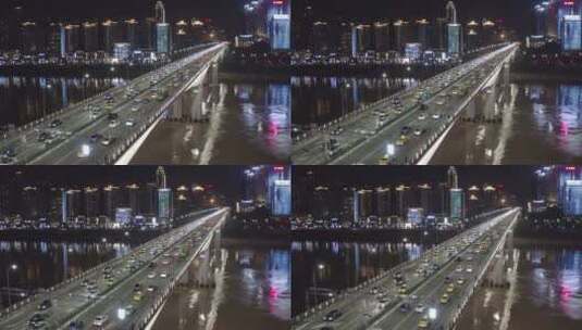 重庆CBD、人民广场、商业中心高清在线视频素材下载
