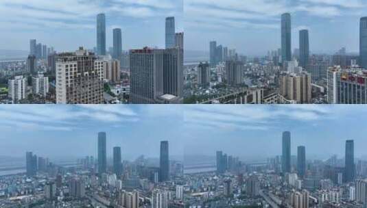 4K长沙城市航拍高清在线视频素材下载