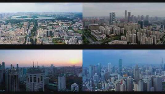 南京航拍延时城市大境宣传片建筑交通 (3)高清在线视频素材下载