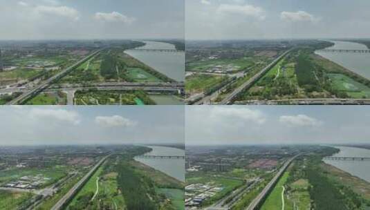 扬州城市发展「航拍分镜8」20220727高清在线视频素材下载