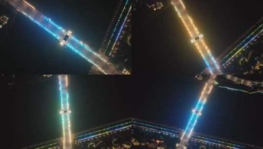 丽水紫金大桥高清在线视频素材下载