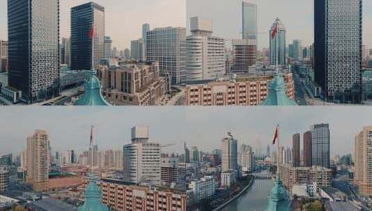 上海星荟广场高清在线视频素材下载