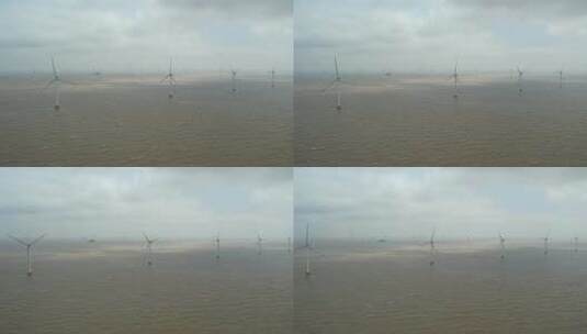 洋山海上风电场4高清在线视频素材下载