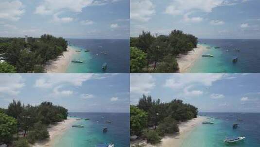 热带海滩高清在线视频素材下载
