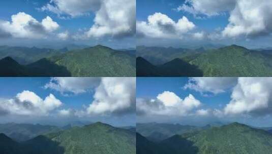 重庆贵阳森林云海航拍高清在线视频素材下载