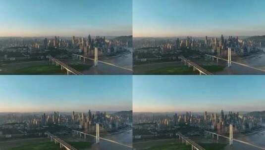 重庆城市高空航拍高清在线视频素材下载