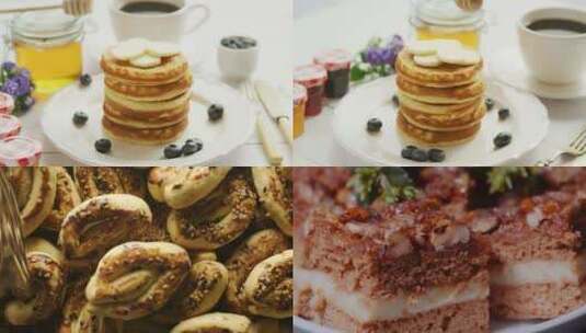 【合集】甜点蛋糕食物高清在线视频素材下载