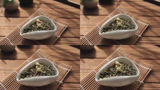 茉莉花茶展示 茶艺 茶文化高清在线视频素材下载