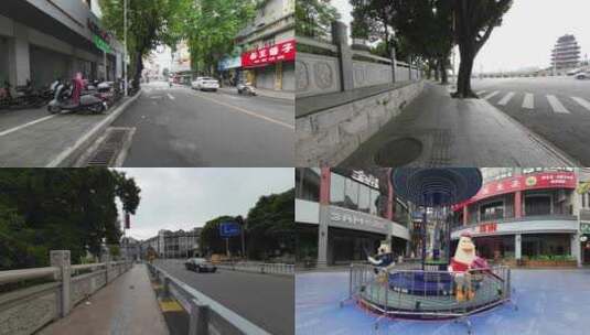 惠州扫街摄影师第一视角高清在线视频素材下载