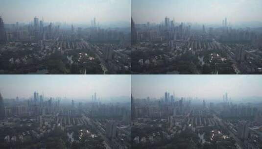 深圳罗湖区城市建筑高清在线视频素材下载