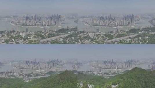 重庆大景航拍高清在线视频素材下载