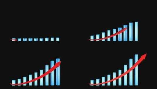 商业图表中的成功高清在线视频素材下载