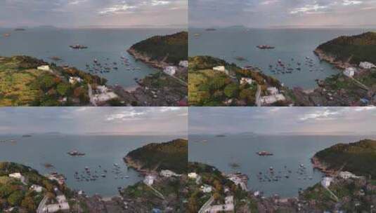 4K岛屿唯美航拍（四礵列岛）高清在线视频素材下载
