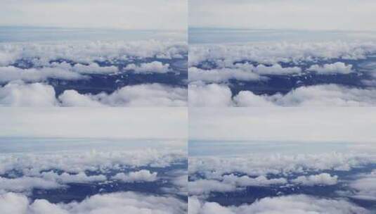 上面，云，飞行，天空高清在线视频素材下载